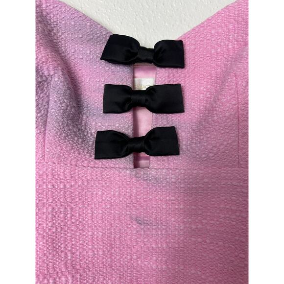 Loveshackfancy Adelaide Tweed Mini Dress Pirouette Pink Sz 4 - Picture 8 of 12